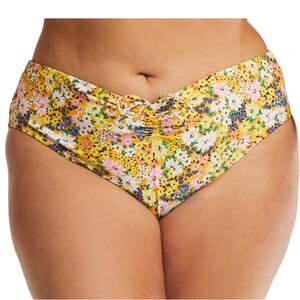 Cinched Bikini Bottoms for Women